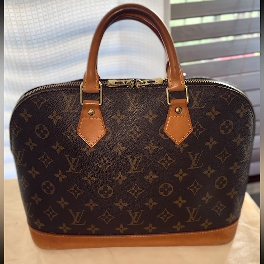 Louis Vuitton Monogram Brown and Tan Bag